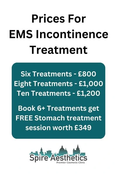 EMS Incontinence Treatment Prices Sutton in Ashfield