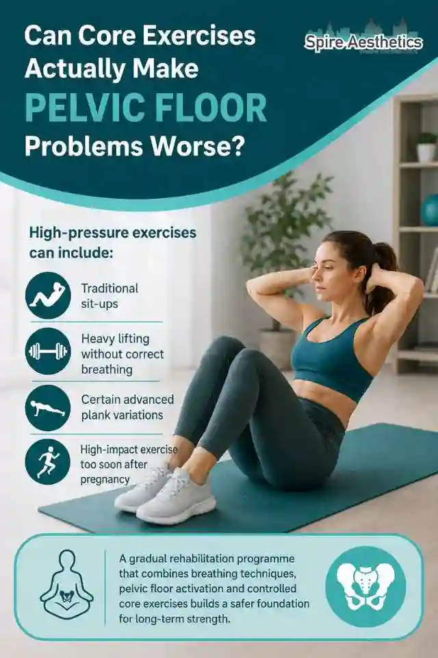 Can Strengthening Your Core Alone Actually Make Pelvic Floor Problems Worse Sutton in Ashfield?